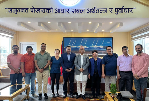 पोखरा-मुग्लिन सडक आयोजनाको पोखरा खण्डको काम बढाउन छलफल